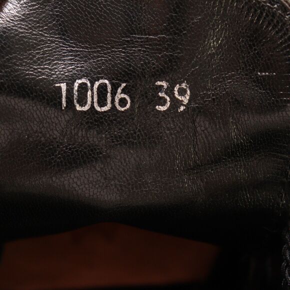 Gianni Barbato Pony Hair Chukka Lace Up Boots size 39 - Picture 6 of 8